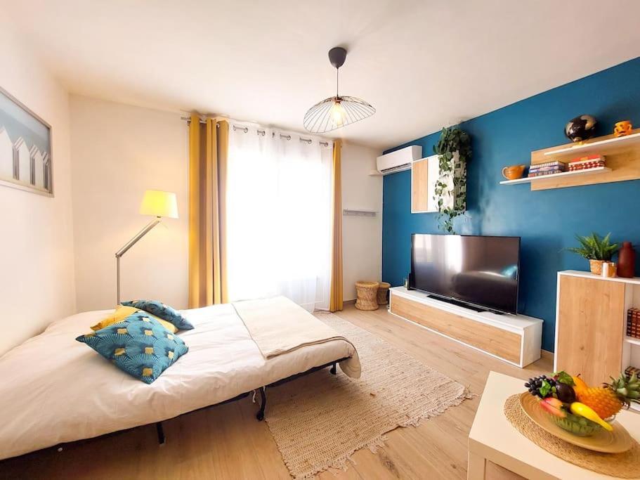 T2 Cosy Toulon, Proche Plage Eksteriør billede