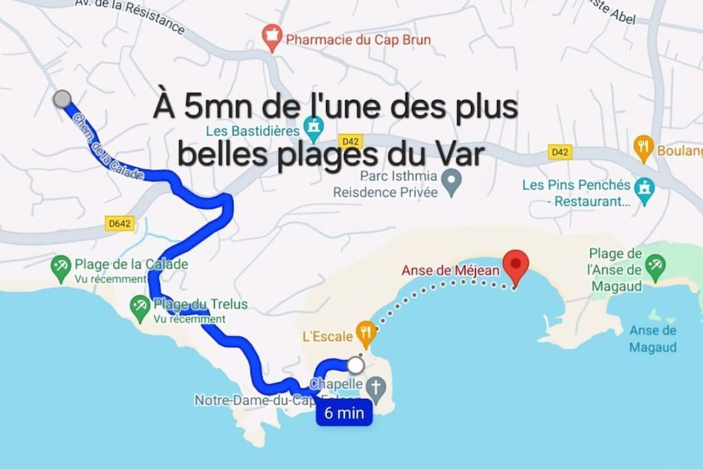 T2 Cosy Toulon, Proche Plage Eksteriør billede